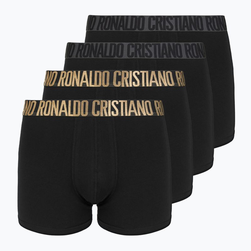 Мъжки боксерки CR7 Basic Trunk 4 чифта 2492 BLACK