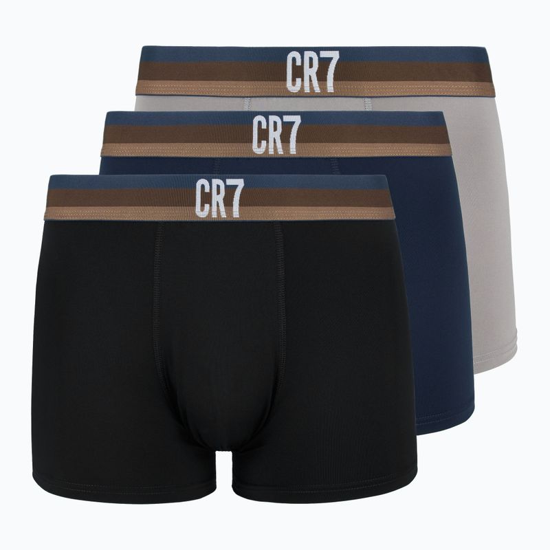 Мъжки боксерки CR7 Basic Trunk 3 чифта 2114 многоцветен