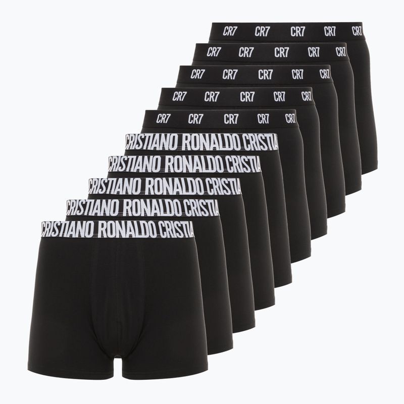 Мъжки боксерки CR7 Basic Trunk 10 чифта черни
