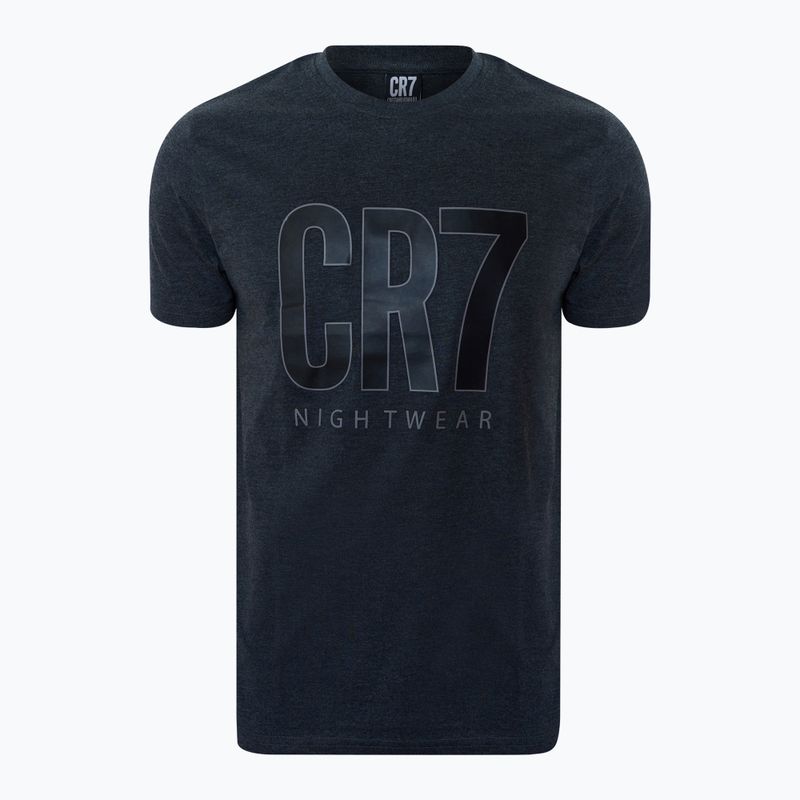 Мъжка пижама CR7 Pyjama Short dark grey melange 2