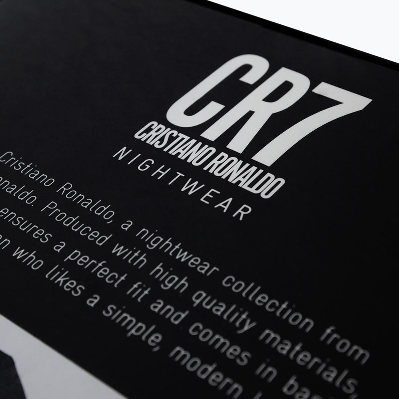 Мъжка пижама CR7 Pyjama Short dark grey melange 8