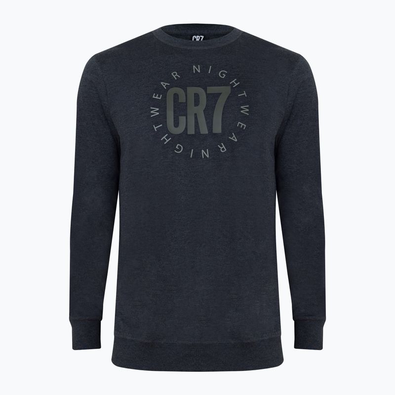 Мъжки пижама CR7 Pyjama Short light grey melange 2