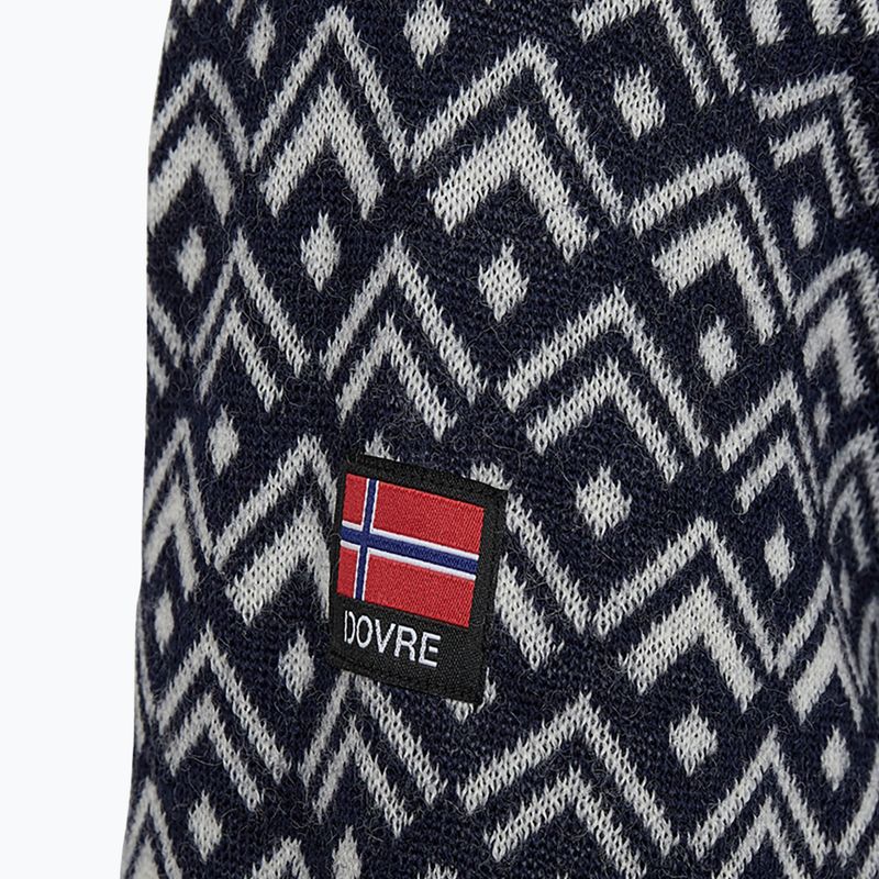 Мъжки пуловер Dovre Knitted Pullover navy 3