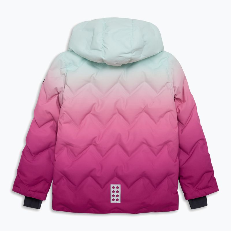 Детско скиорско яке LEGO Lwjested 709 fuchsia 2