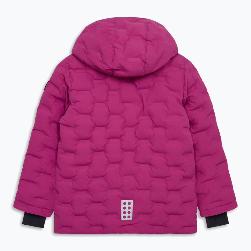 Детско скиорско яке LEGO Lwjipe 706 fuchsia 2