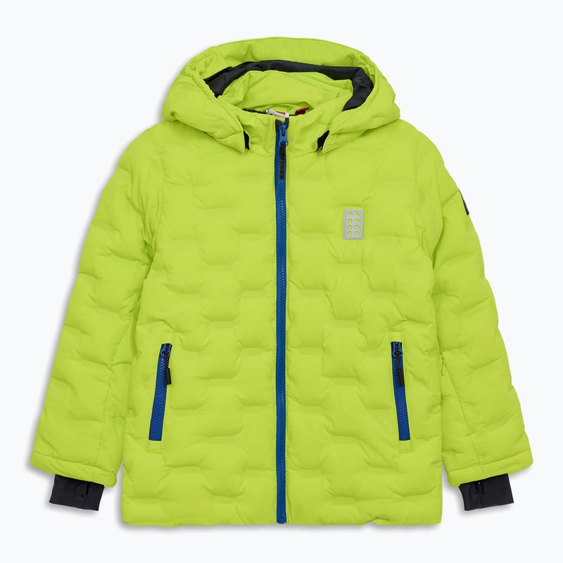 Детско скиорско яке LEGO Lwjipe 706 lime green