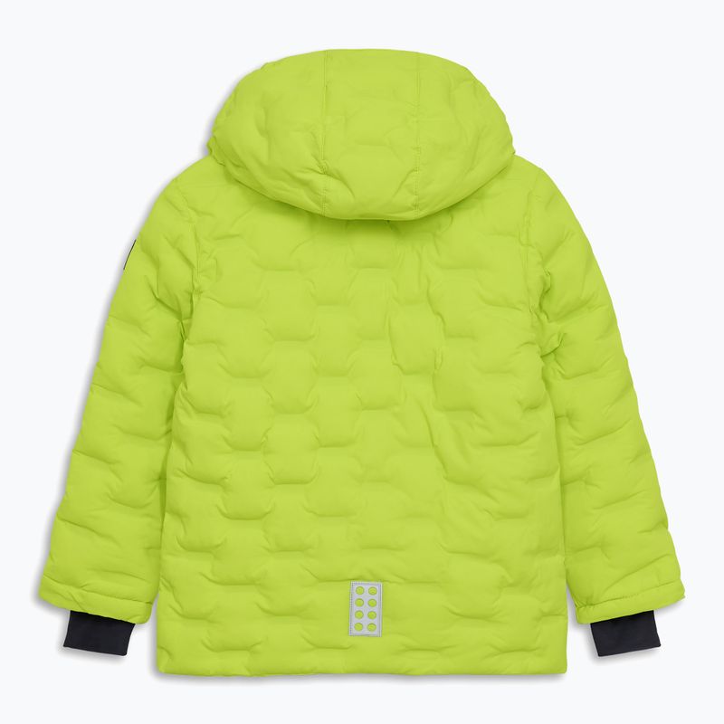 Детско скиорско яке LEGO Lwjipe 706 lime green 2