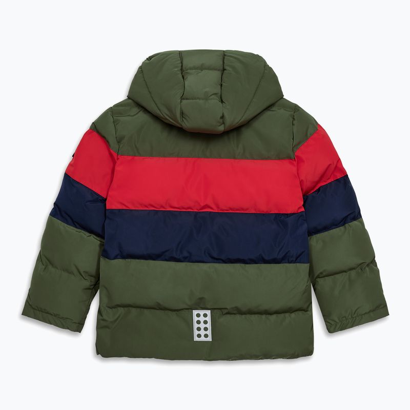 Детско яке LEGO Lwjipe 705 dark green 2
