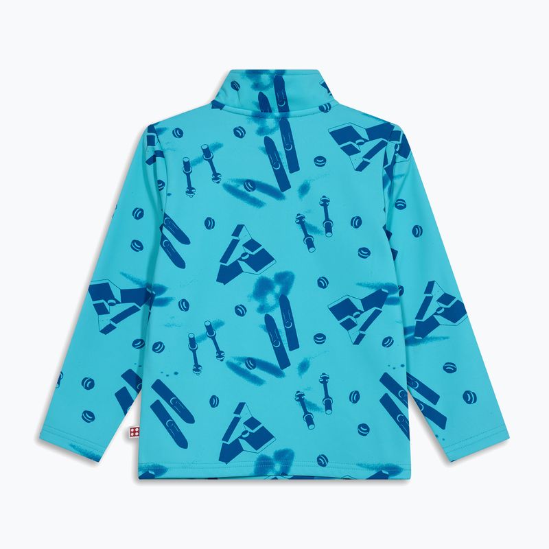 Детски поларен суитшърт LEGO Lwsian 710 Fleece bright blue 2