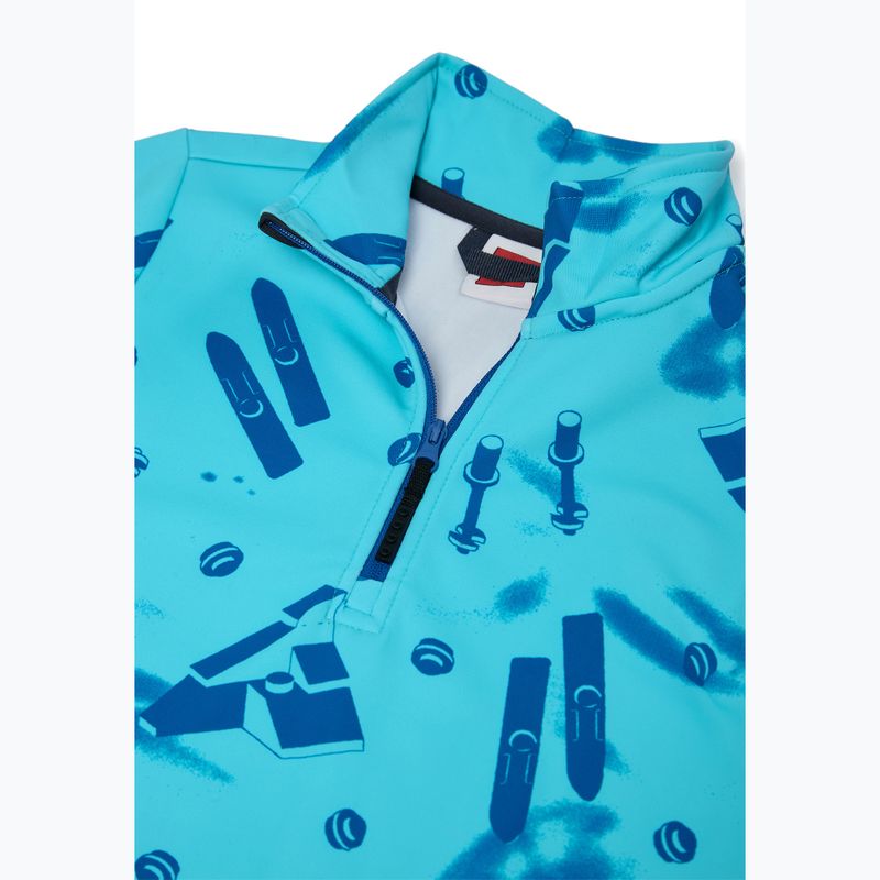 Детски поларен суитшърт LEGO Lwsian 710 Fleece bright blue 3