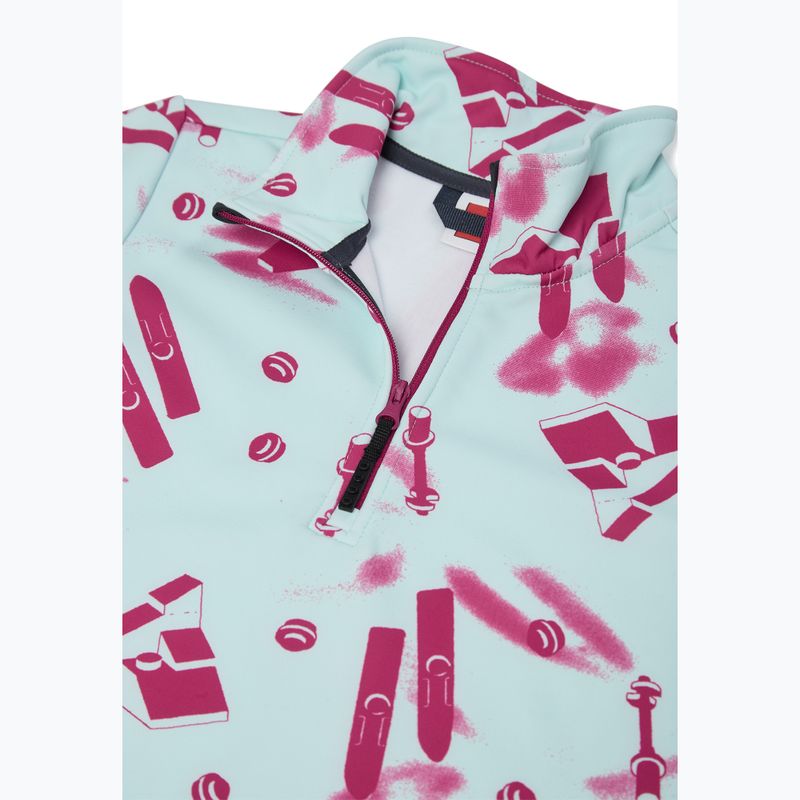 Детски поларен суитшърт LEGO Lwsian 710 Fleece fuchsia 3
