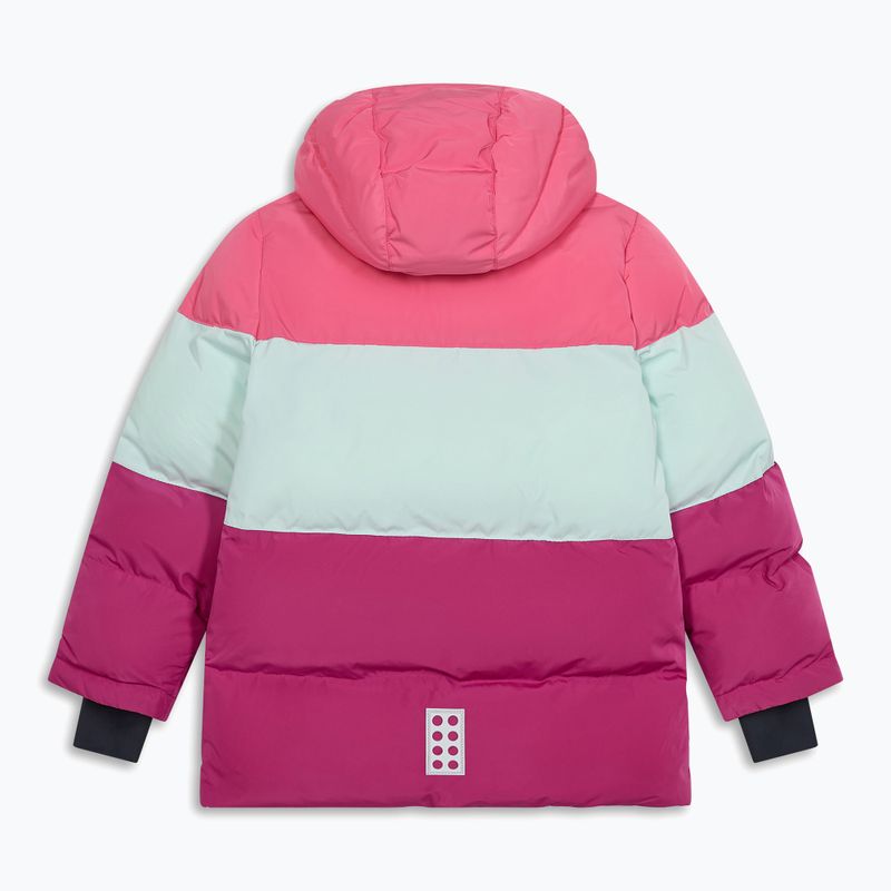 Детско скиорско яке Lego Lwjaz 805 pink 2