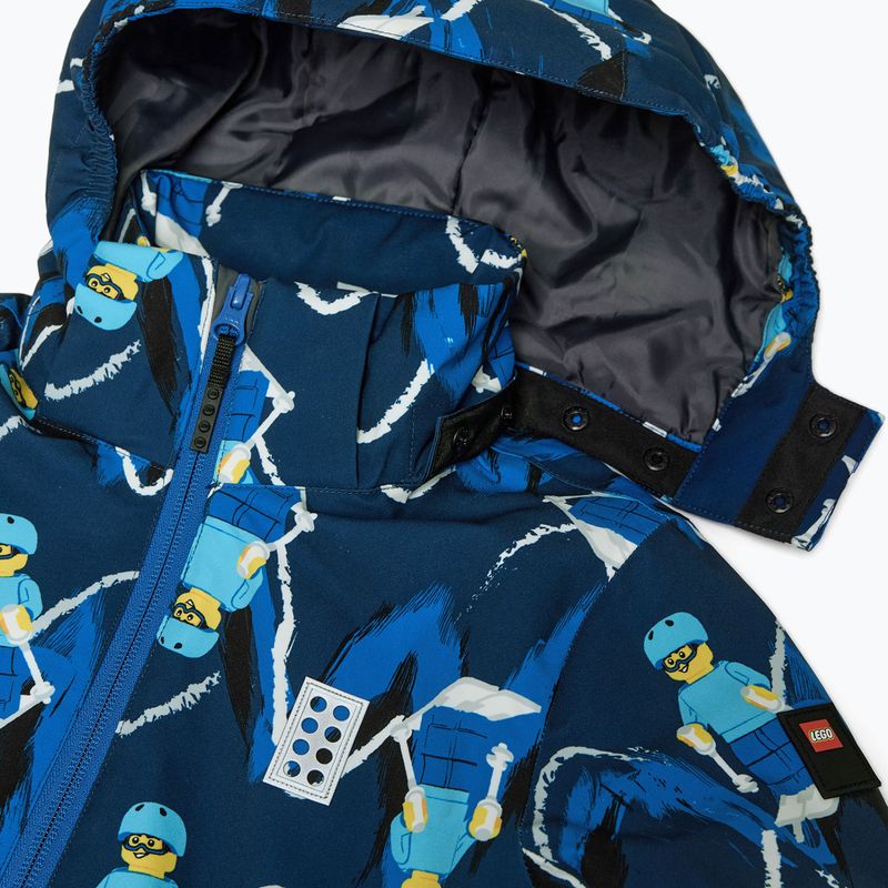 Детско скиорско яке LEGO Lwjian 704 dark blue 3