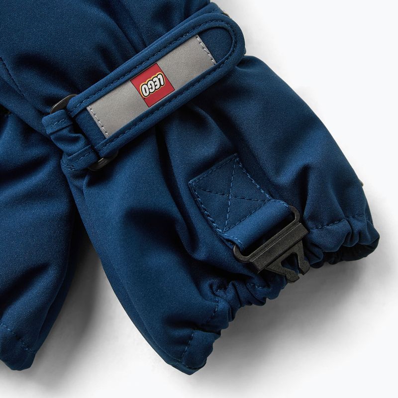 Детски скиорски ръкавици LEGO Lwatlin 700 dark blue 4