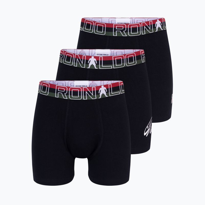 Детски боксерки CR7 Trunk 3 pairs black