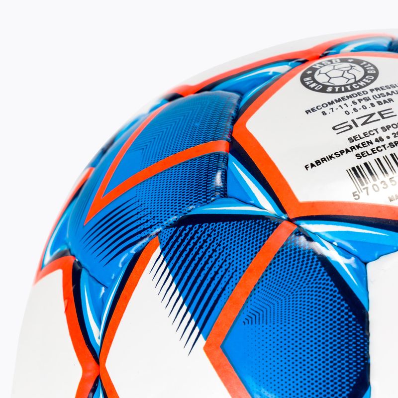 Select Diamond футбол бяло и синьо 120030-4 3