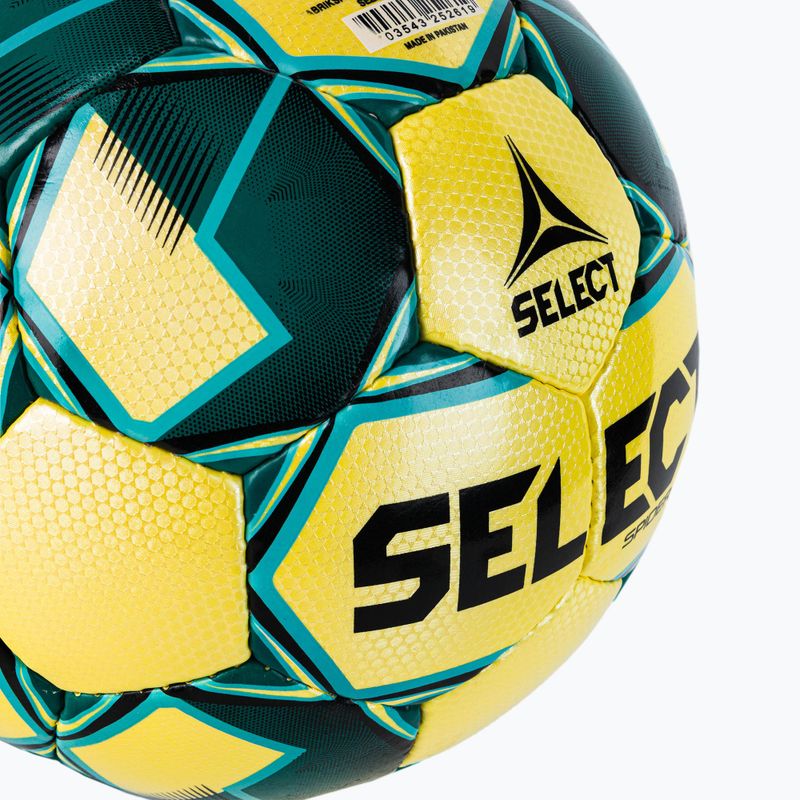 Футбол SELECT Spider Pro Light 2020 жълто-зелен 52619 3
