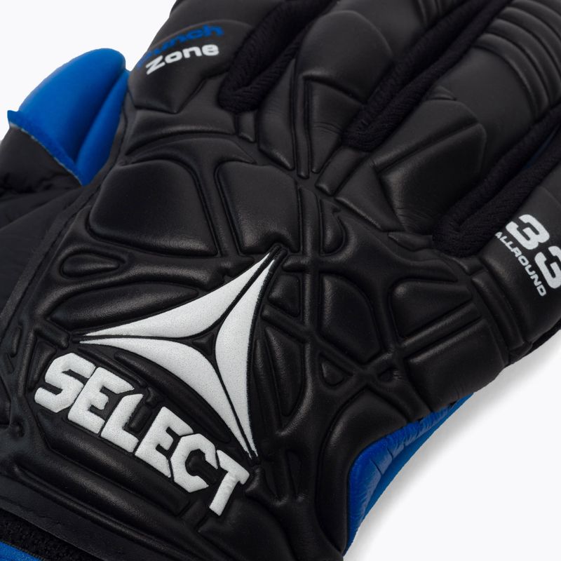 Вратарски ръкавици SELECT 33 Allround V21 синьо/черно 500057 3