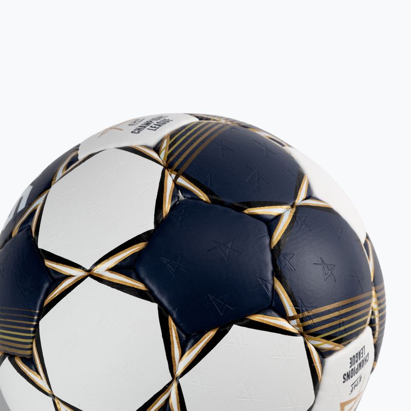 SELECT Ultimate LM v22 EHF Официален хандбал тъмно синьо и бяло SE98549 3