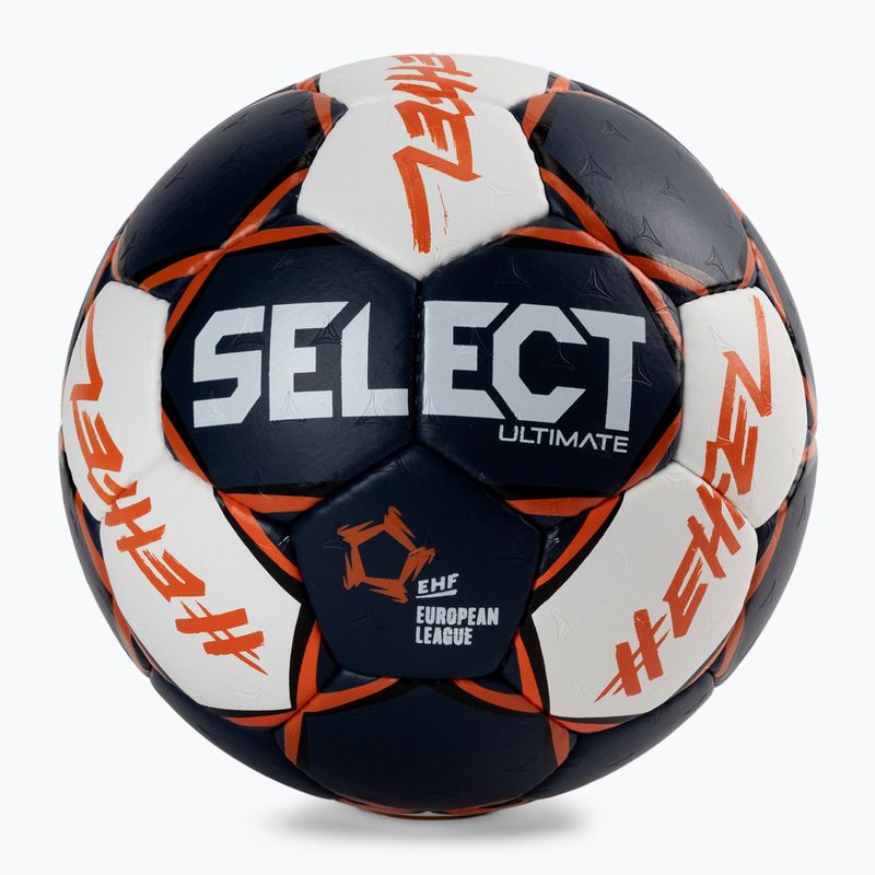 Select Ultimate LE v22 EHF Официална хандбална игра тъмно синьо и бяло 201070