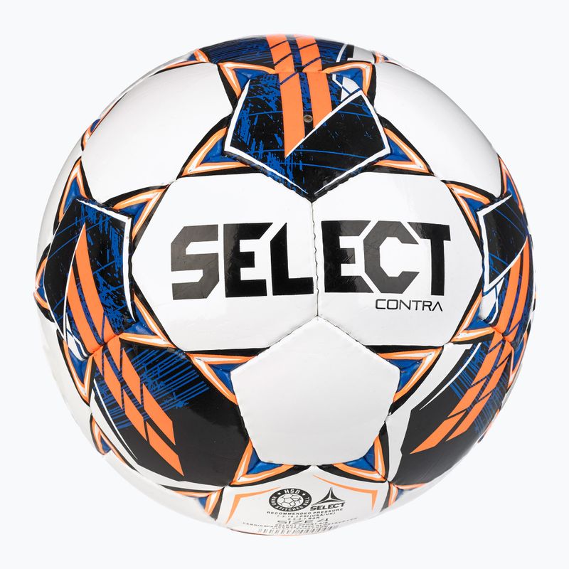 SELECT Contra FIFA Basic v23 white / orange футболен размер 4