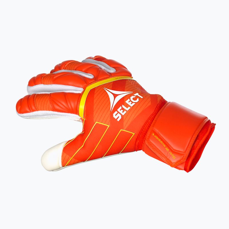 Детски вратарски ръкавици SELECT 34 Protection v24 orange/white 4