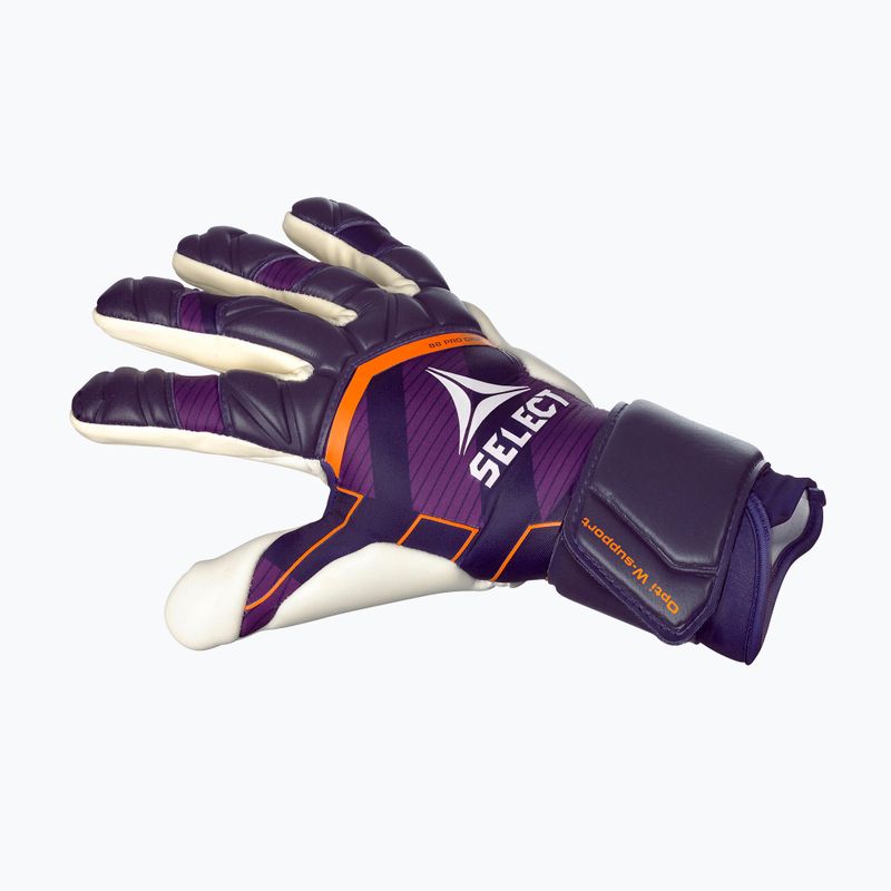 Вратарски ръкавици SELECT 88 Pro Grip v24 purple/white 4