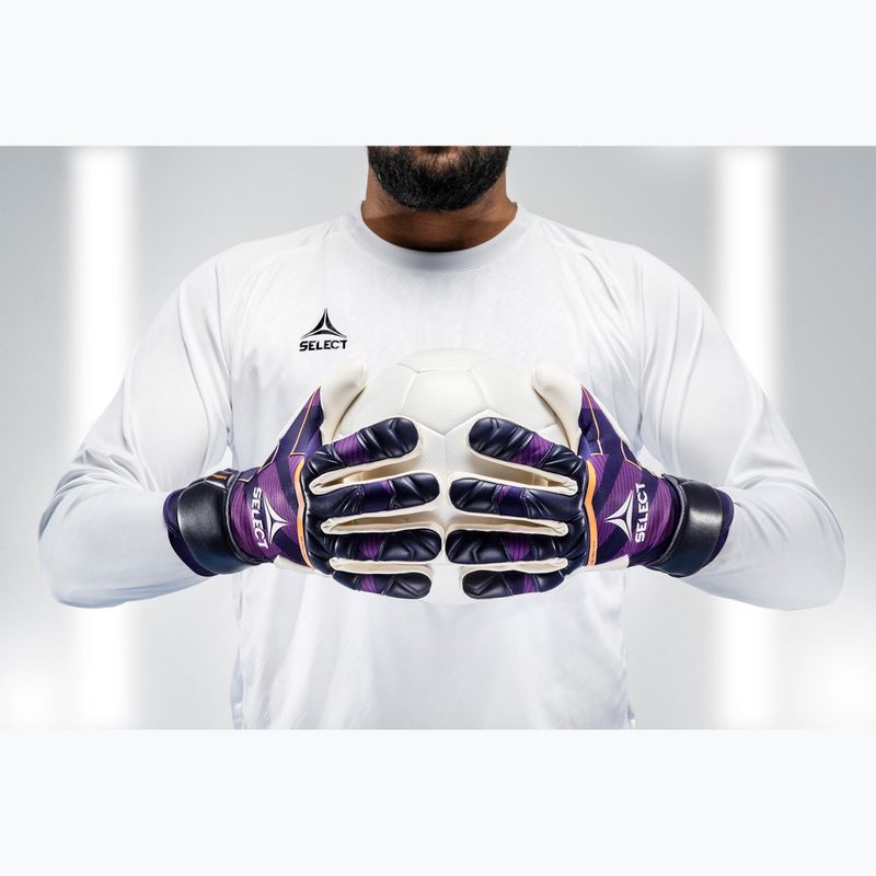 Вратарски ръкавици SELECT 88 Pro Grip v24 purple/white 6