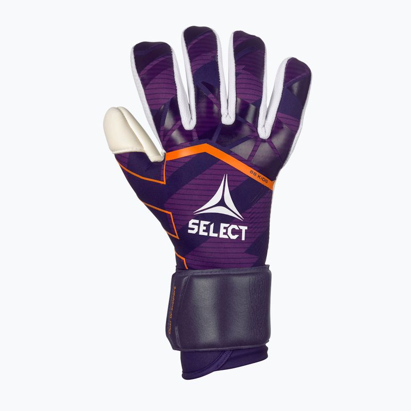 Детски вратарски ръкавици SELECT 88 v24 purple/white 2