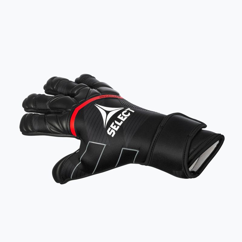 Детски вратарски ръкавици SELECT 90 Flexi v24 black/red 4