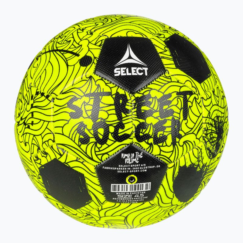 Футболна топка SELECT Street Soccer v24 yellow/black размер 4,5 2
