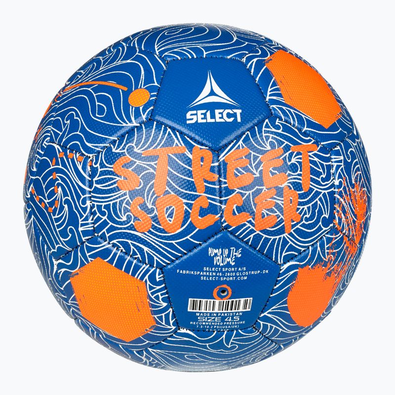 Футболна топка SELECT Street Soccer v24 blue/orange размер 4,5 2