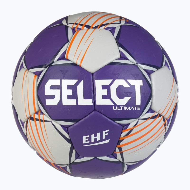 Хандбална топка SELECT Ultimate v24 Official EHF grey/purple размер 2