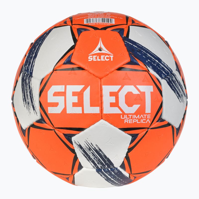 Хандбална топка SELECT Ultimate Replica European League V24 EHF red/white размер 1