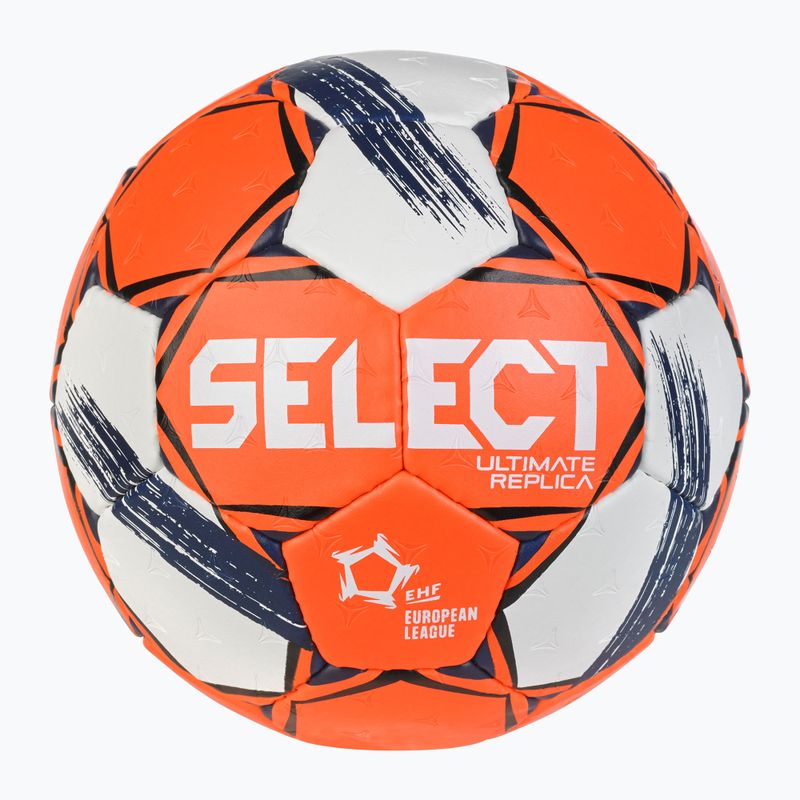 Хандбална топка SELECT Ultimate Replica European League V24 EHF red/white размер 1 2