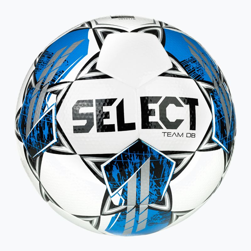 Футболна топка SELECT Team FIFA DB v25 white/blue размер 5 2