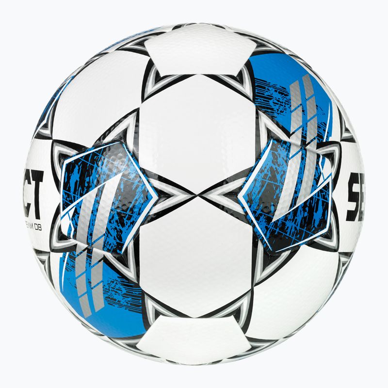 Футболна топка SELECT Team FIFA DB v25 white/blue размер 5 3