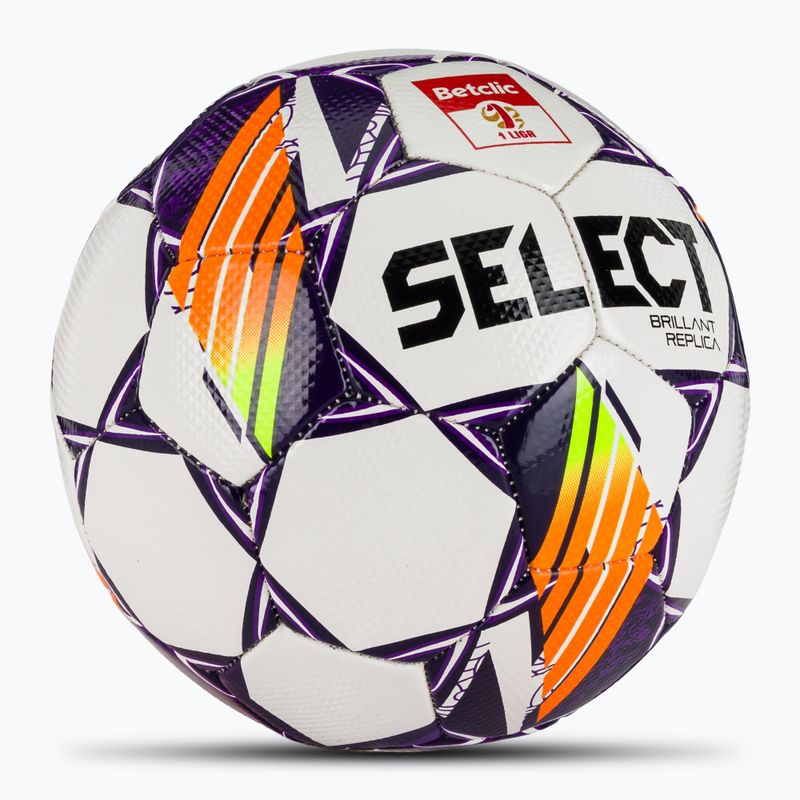 SELECT Brillant Реплика Betclic 1 League football v24 white/purple 2