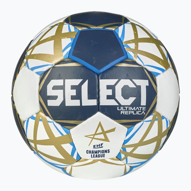 Хандбална топка SELECT Replica EHF Champions League black/white размер 3 2