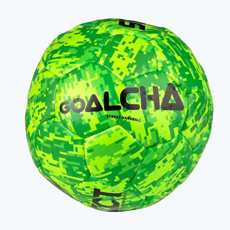 Детска топка за хандбал SELECT Goalcha Street v25 green 2