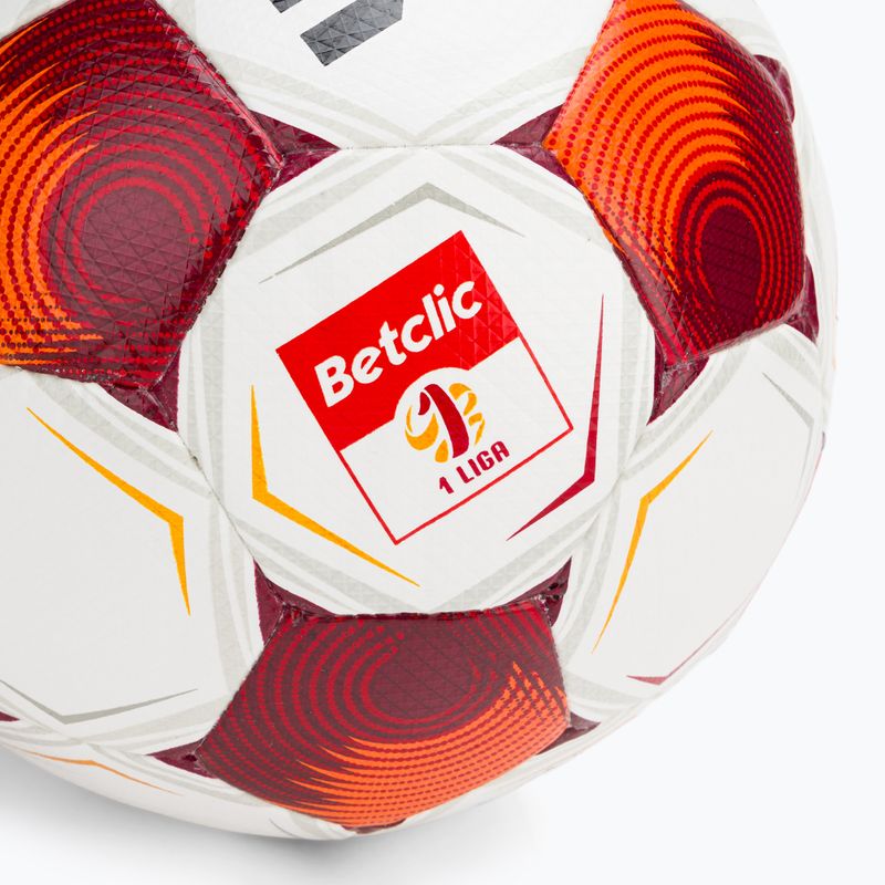 Футболна топка SELECT Brillant Training Betclic v25 white/red размер 5 3