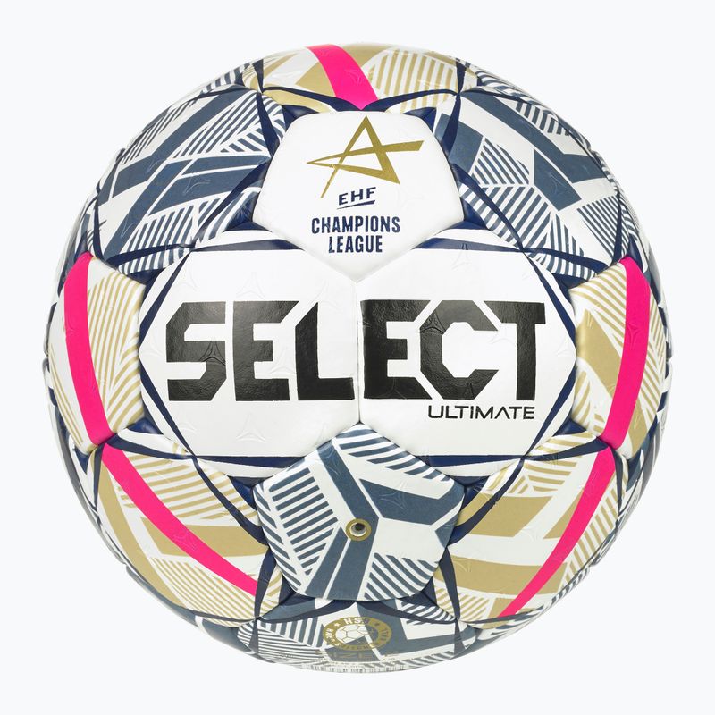Топка за хандбал SELECT Ultimate EHF Champios League LM V26 Replica rozmiar 2 white/red 2
