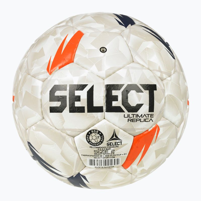 Топка за хандбал SELECT Ultimate EHF European League V26 rozmiar 2 white/black/orange 2