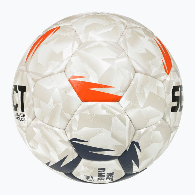 Топка за хандбал SELECT Ultimate EHF European League V26 rozmiar 2 white/black/orange 3