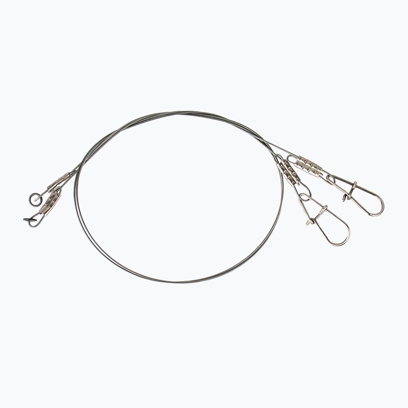 SavageGear Titanium Jerkbait Trace silver спинингови лидери 54874