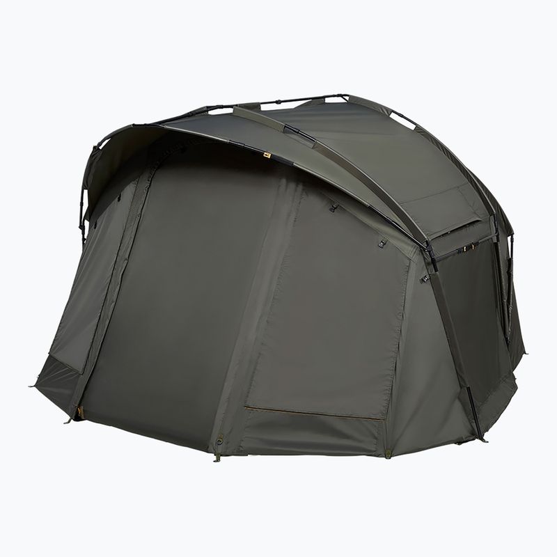 Палатка за 3 човека Prologic Fulcrum Session Bivvy & Overwrap сива PLS041