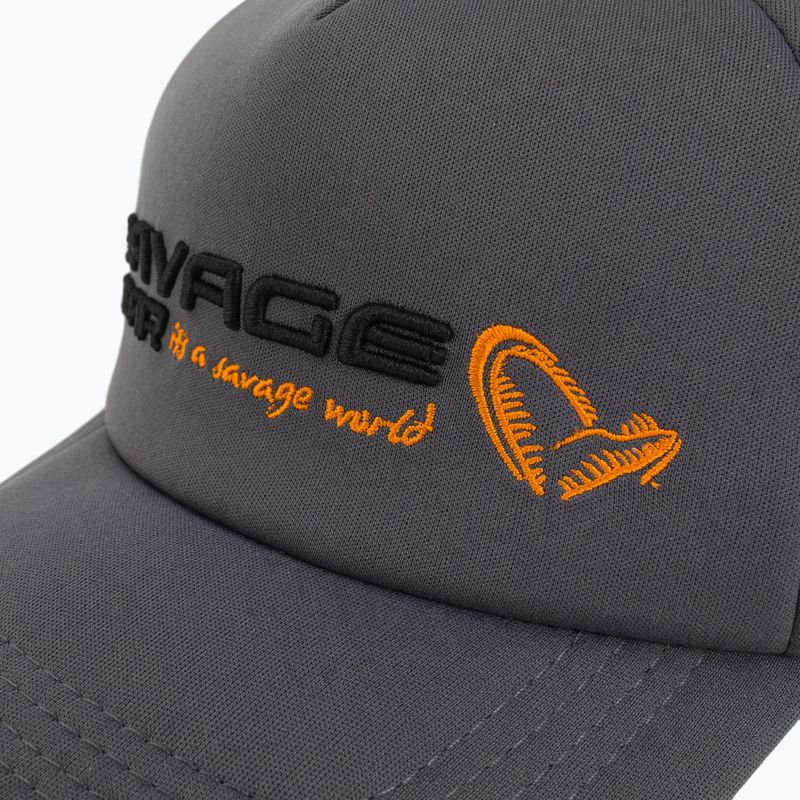 Savage Gear Classic Trucker Cap One Size Grey 73708 5