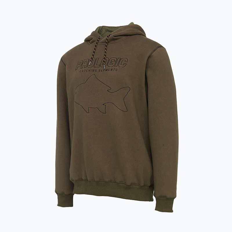 Prologic Mega Fish Hoodie green PLG066