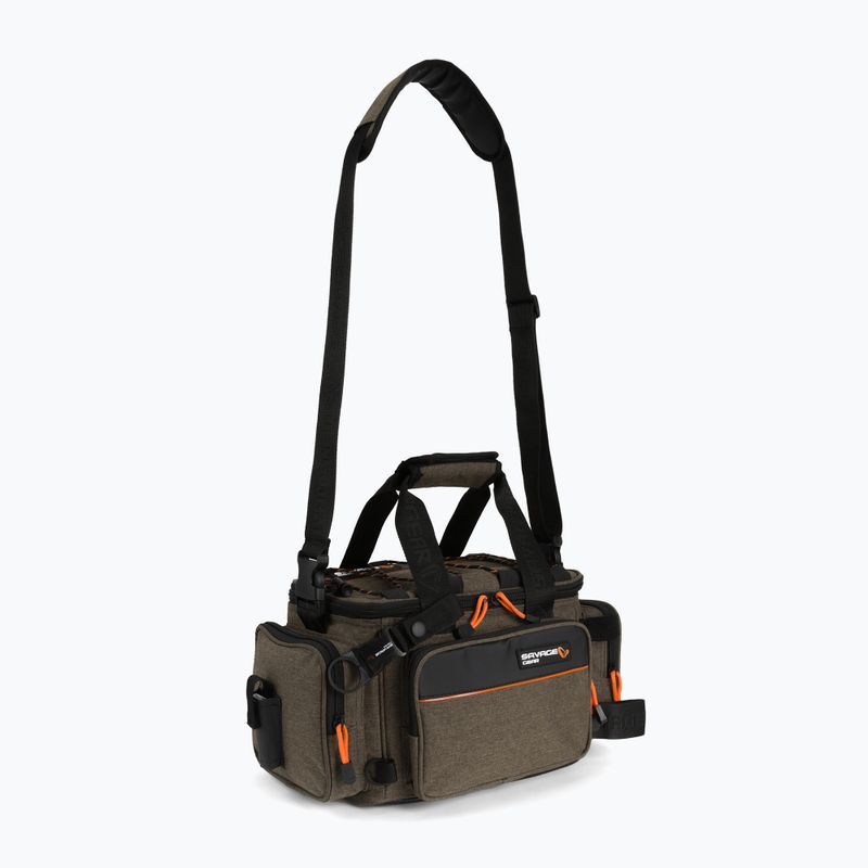 SavageGear Specialist Soft Lure Bag 1 кутия 10 торбички кафяви 74240 2