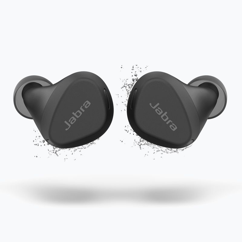 Jabra Elite 4 Active безжични слушалки черни